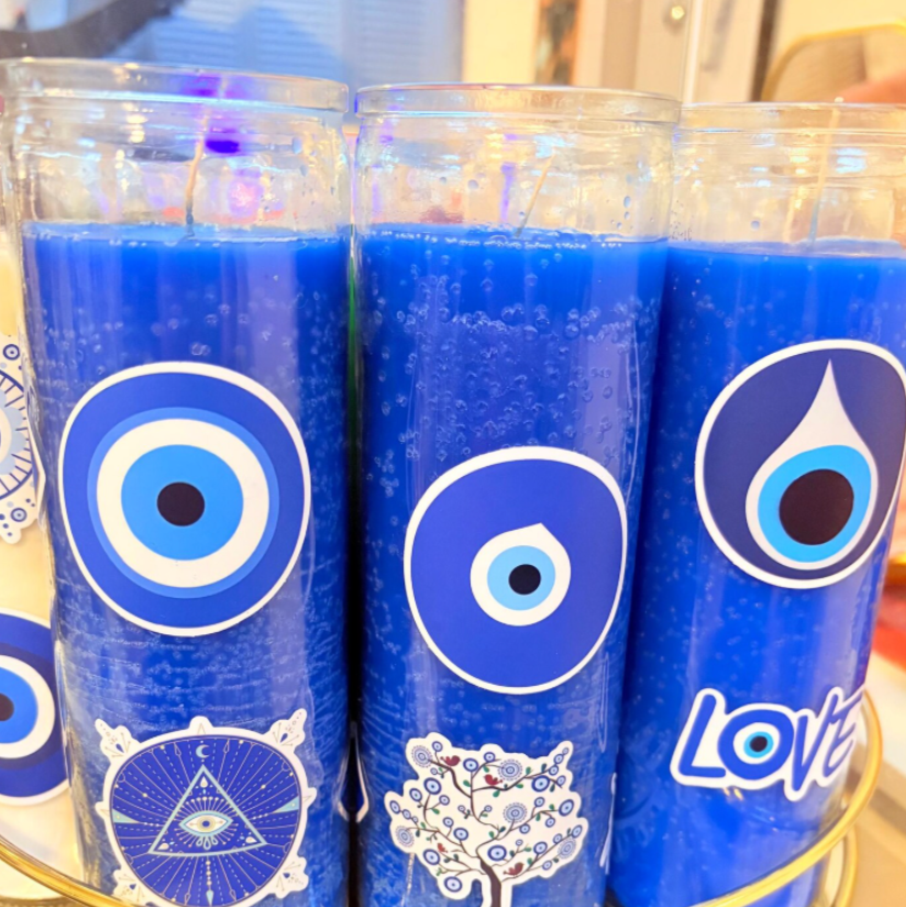 **Evil Eye Protection Candle